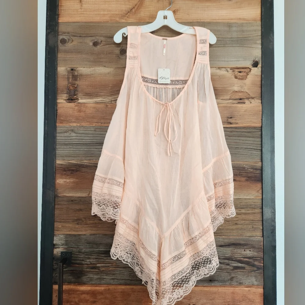 NWT FREE PEOPLE Coretta Tunic Size SMALL - Picture 4 of 6